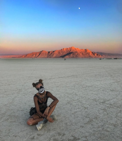 Burning Man, September.
